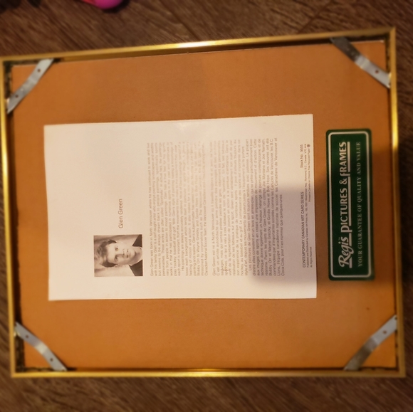 SET OF 2 FRAMED GLEN GREEN THE DRIVE & SAND WEDGE - Picture 2 of 3